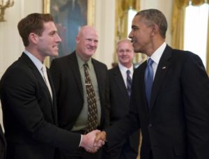 Meeting President Obama
