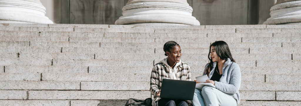Two students talk about their government internship.